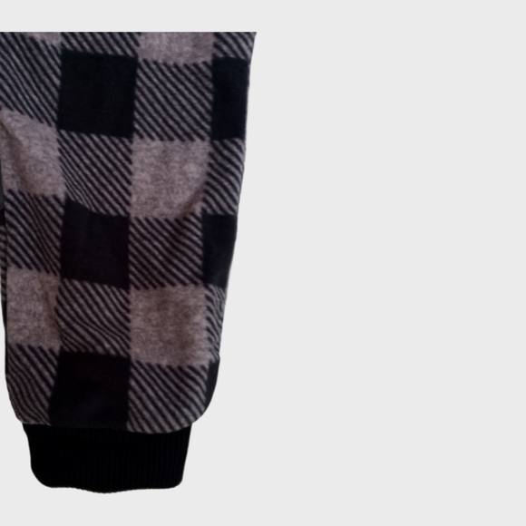 Carter's Bear Buffalo Check Hooded Jumpsuit Sz.18M - Picture 5 of 11